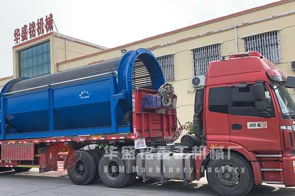 建筑工地滾筒篩沙料過濕時怎么處理